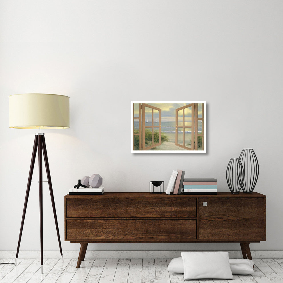 "Gentle Breeze through Door" Digital Paper Print by Diane Romanello, 32"x22"