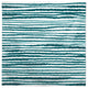 Rough Watercolor Stripes Teal 58x58 Tablecloth