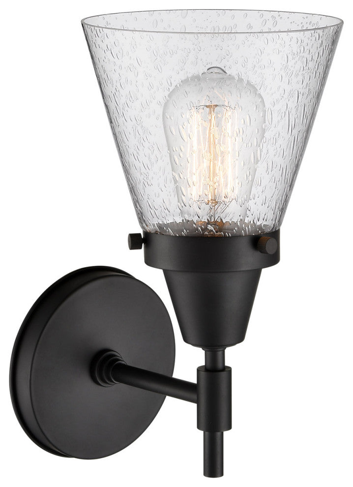 INNOVATIONS LIGHTING 447-1W-BK-G64 Caden 1 Light 9 inch Sconce