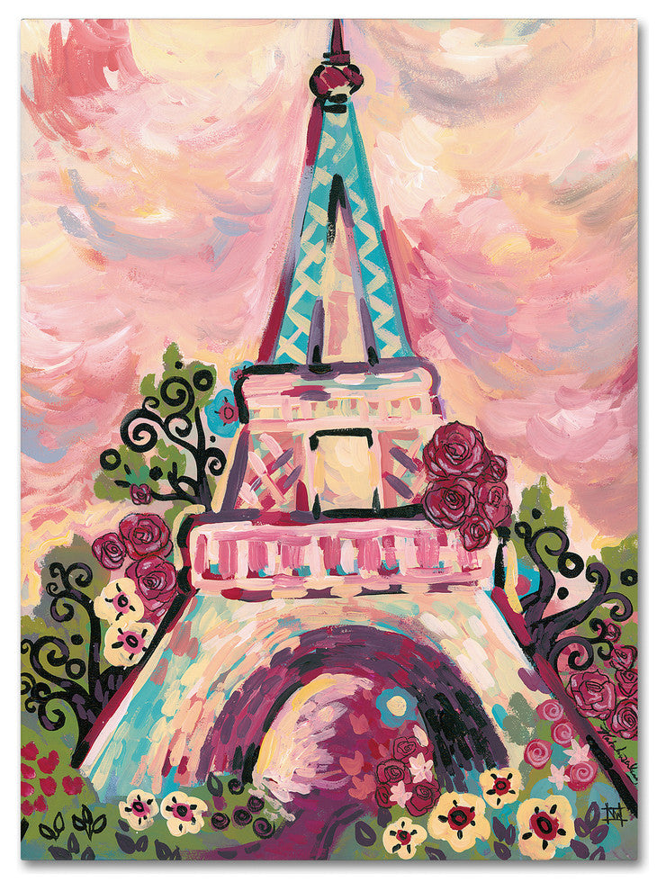 Natasha Wescoat 'Lumiere De La Ville' Canvas Art, 35x47