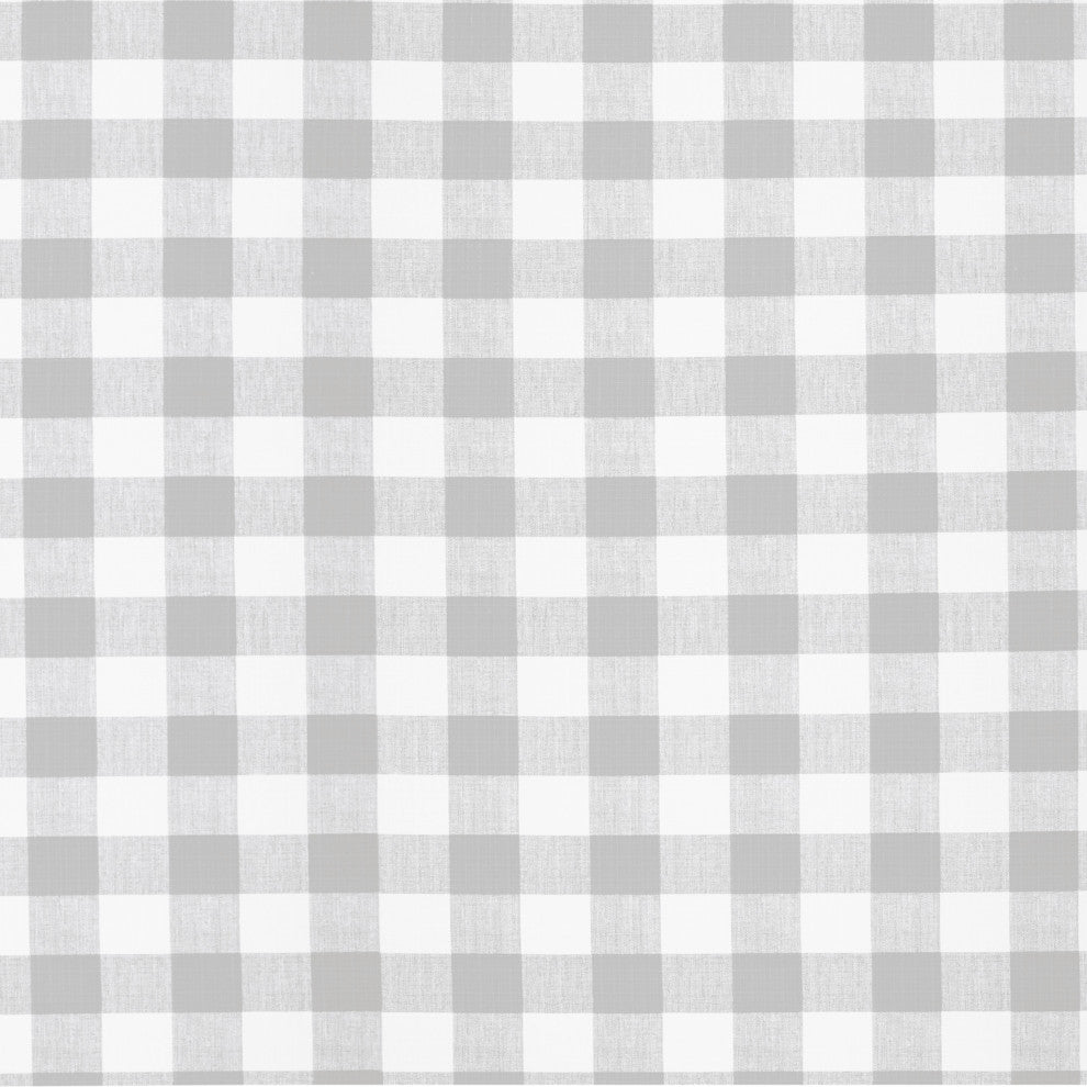 Gray Buffalo Plaid Outdoor Pillows, Set of 2, 14x24