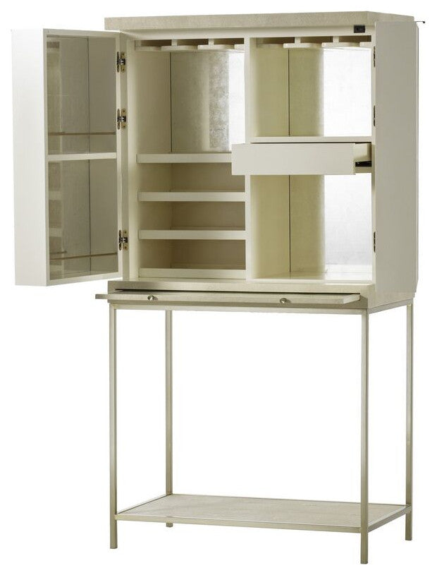 Sonder Living Standing Tall Melissa Bar Cabinet With Light