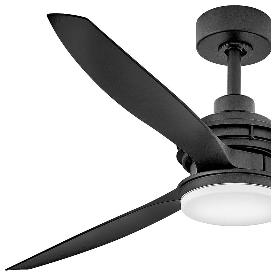 Hinkley Artiste 60" Led Smart Fan, Matte Black