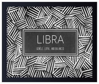 ChiChi Zodiac' Framed Print Wall Art Libra 30" W x 24" H