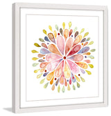 "Floral Explosion" Framed Art Print