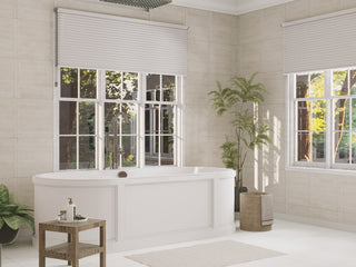 Habanera Decor Bone Fluted Ceramic Wall Tile