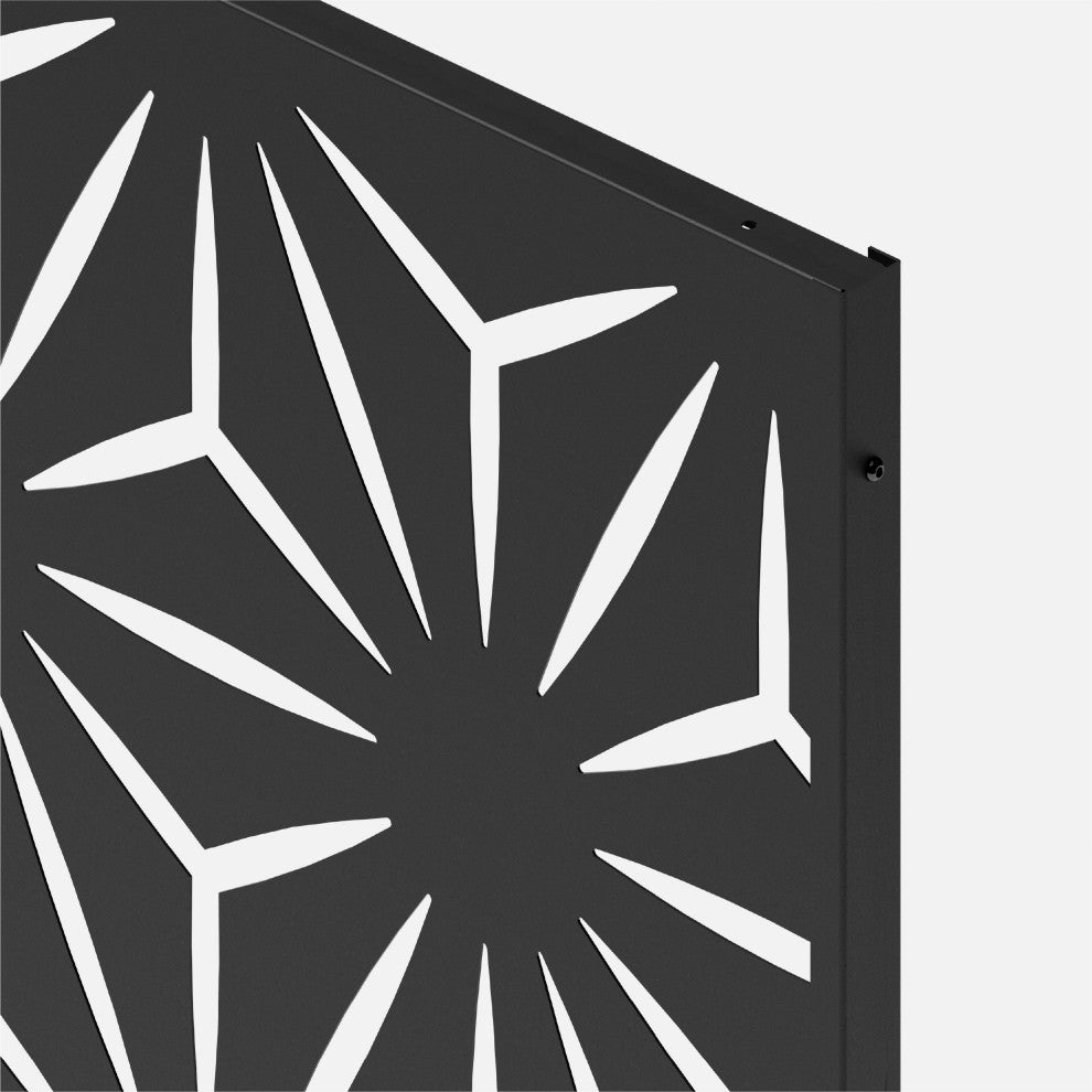 Veradek Screen Series Web Privacy Screen 3 Panel Set w/ Stand