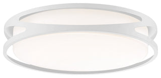 Access Lighting 49992LEDD/ACR Lucia 22"W LED Flush Mount Drum - White