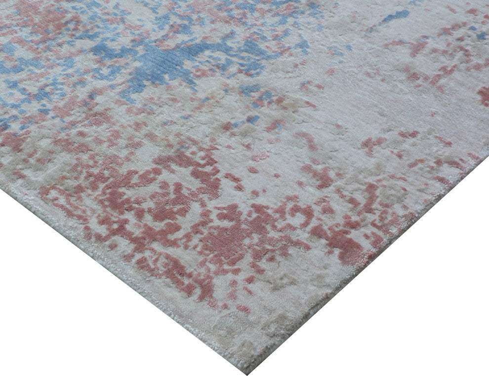 Cassina Rug, Ivory and Pink, 8'x10'