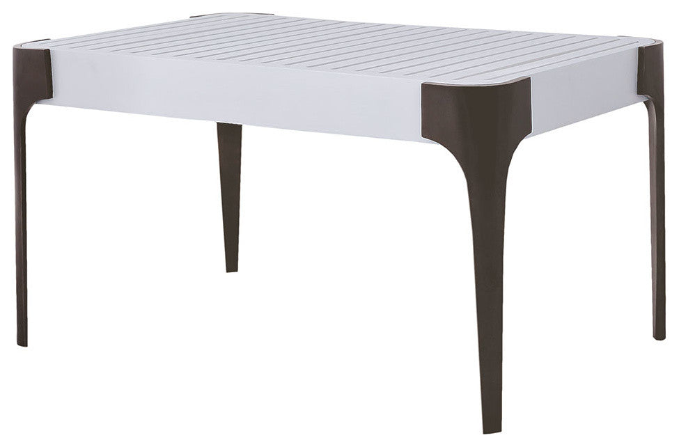 Teak Veranda Coffee Table, Cappucino Foam