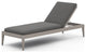 Sherwood Outdoor Chaise Lounge-Gry/Chrcl