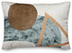 Painted Abstract Shapes 14x20 Spun Poly Pillow