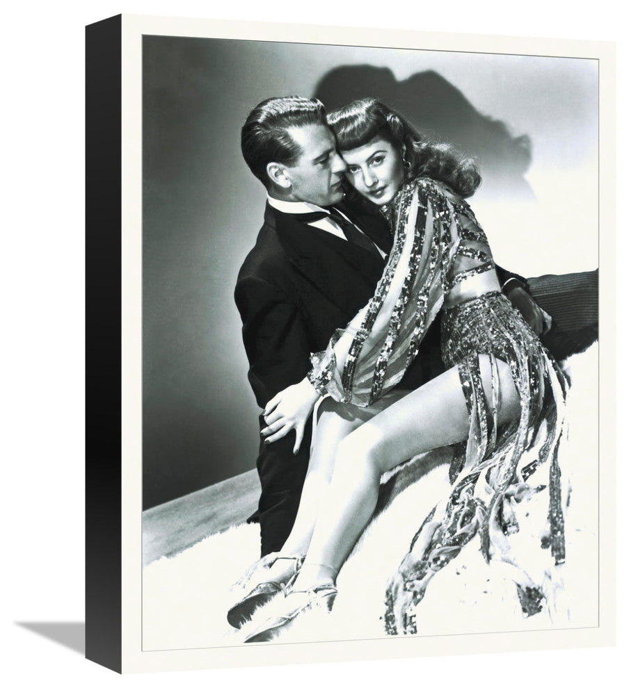 Ball Of Fire, Promotional Still, Gart Cooper And Barbara Stanwyck, 13x16