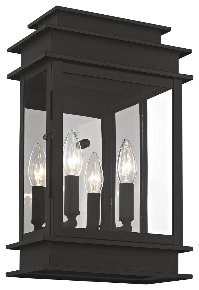 Princeton 2-Light Wall Lantern, Black