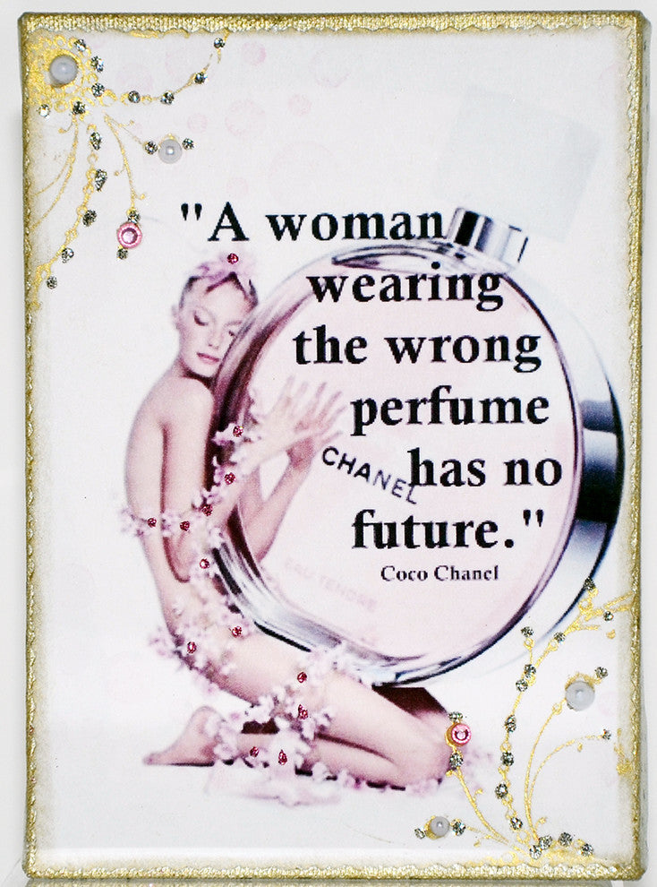 Paisley Mini Canvas, A Woman Wearing The Wrong Perfume