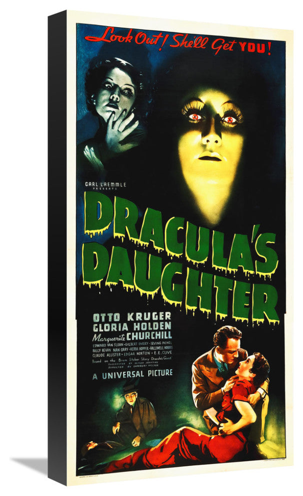 "Dracula's Daughter, 1936" Canvas by Hollywood Photo Archive, 11x22"