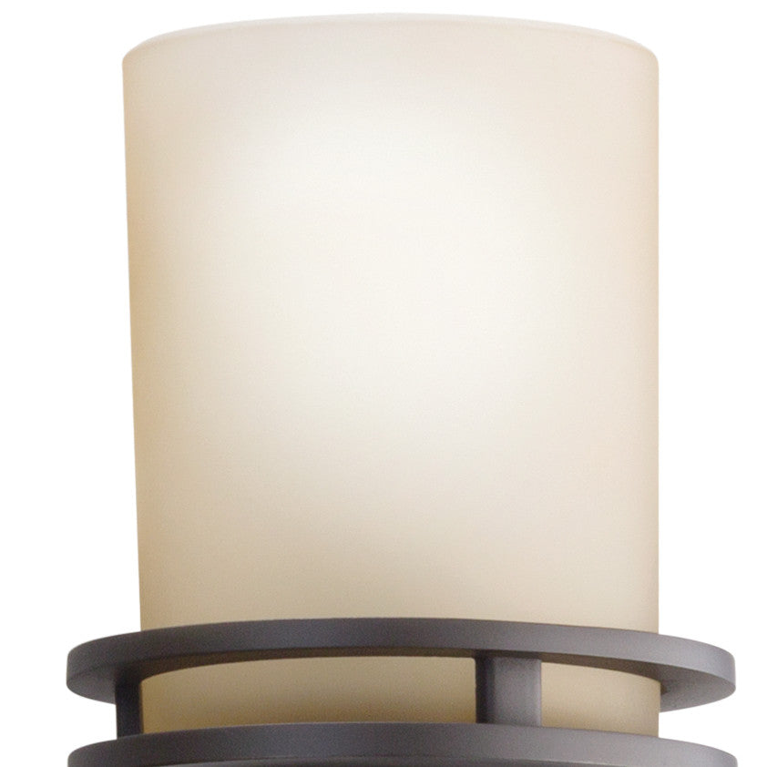Bath 3-Light, Olde Bronze/Light Opal Glass