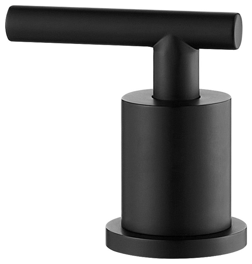 Lodosa Widespread Bathroom Basin Sink Faucet, Matte Black