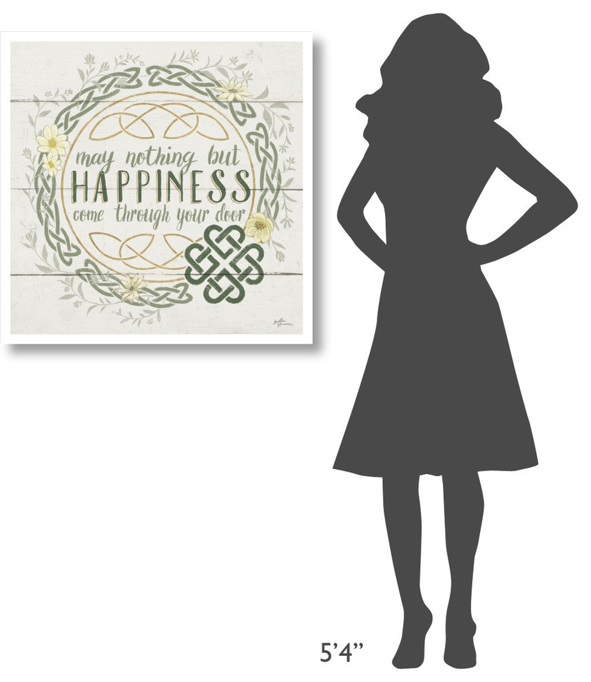 "Irish Blessing I" Digital Paper Print by Janelle Penner, 32"x32"