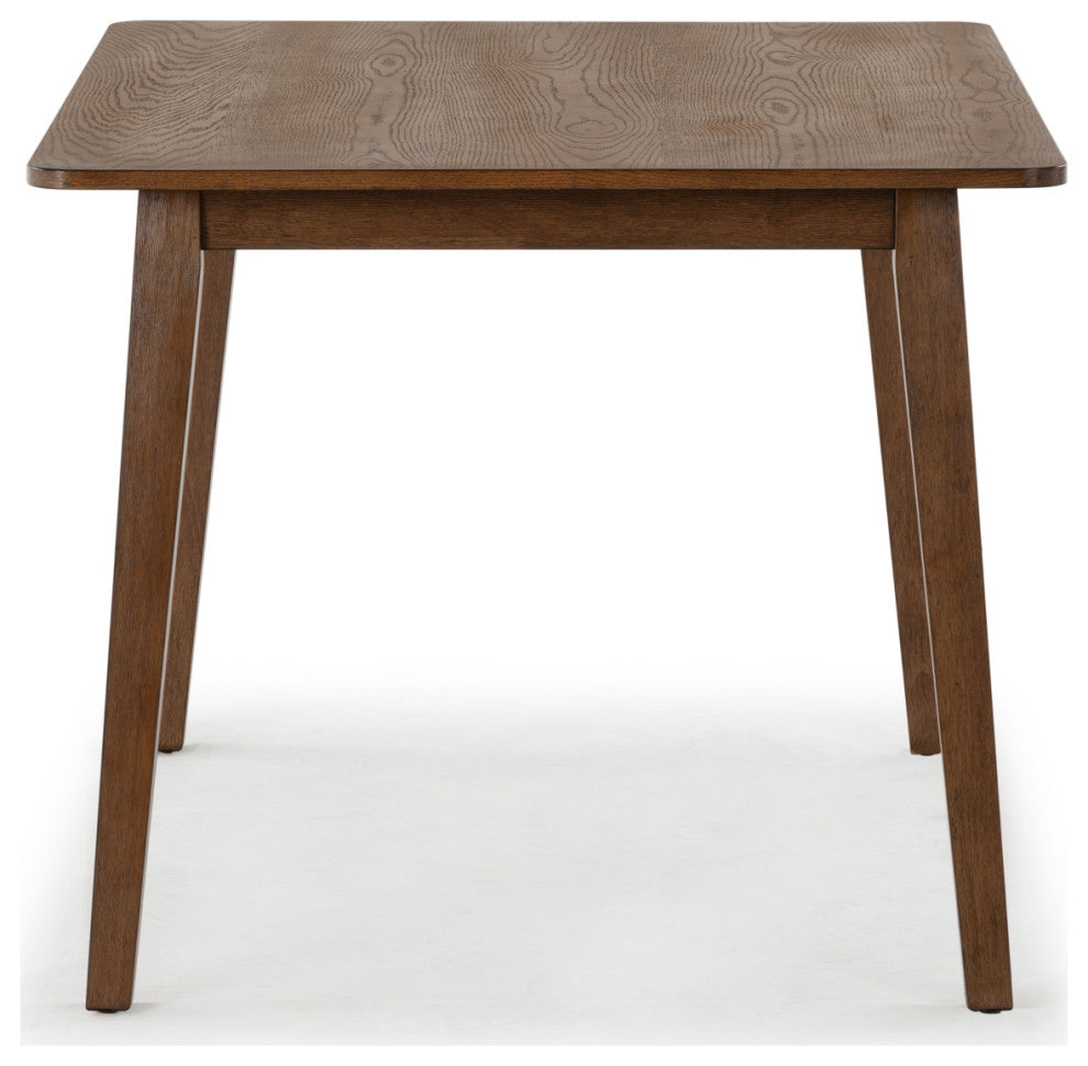 Safavieh Couture Bellalexa 48" Wood Dining Table, Medium Oak