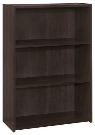 Bookshelf, Bookcase, 4 Tier, 36"H, Office, Bedroom, Laminate, Brown