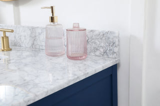 Home Living 22" Farmhouse Blue-Light Bathroom Vanity