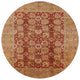 Ahgly Company Indoor Round Mid-Century Modern Area Rugs, 7' Round