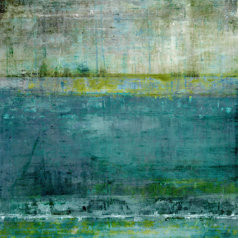 Looking at the Horizon III, 30"x30", Gallery Wrapped