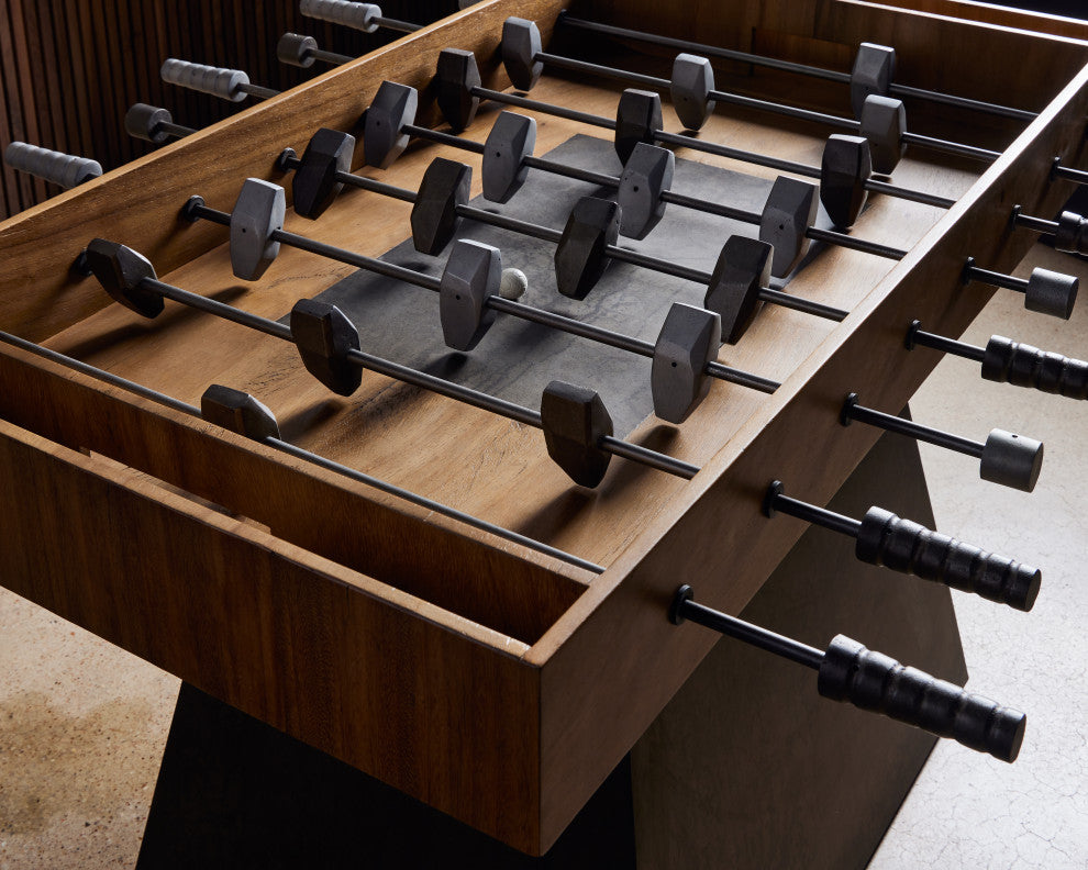 Foosball Table-Natural Brown Guanacaste