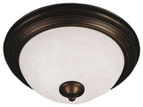Maxim Lighting 2-Light Flush Mount in Oil Rubbed Bronze - 5841MROI