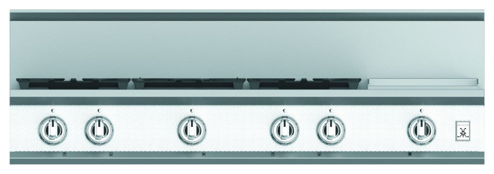 Hestan KRT485GD-LP 48"W 5 Burner Liquid Propane Rangetop - Froth
