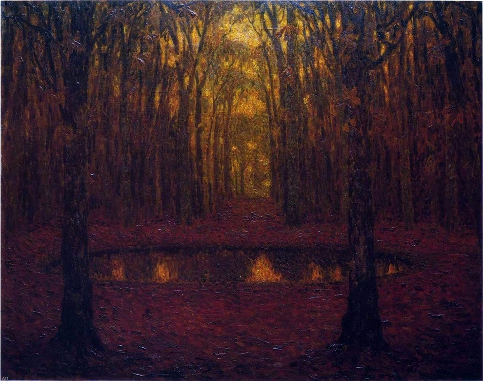 Henri Le Sidaner Fountain at Versailles in Autumn Wall Decal