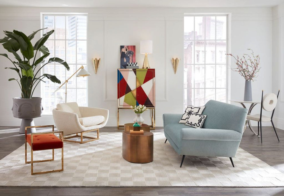Brass Teardrop Table