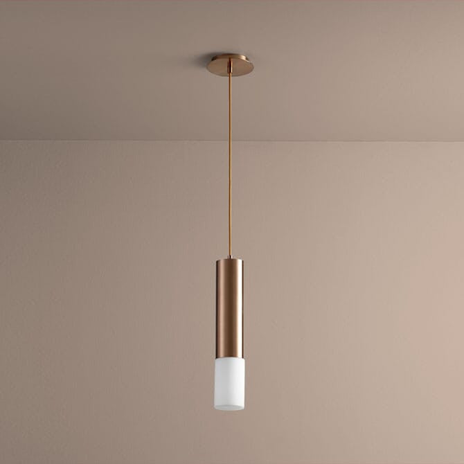 Opus Pendant Light in Satin Copper