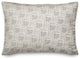 Simple Gray Florals 14x20 Spun Poly Pillow