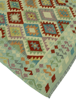 Sangat Kilim Tasleem Lt. Green Rug