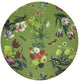 Flora Fauna Fontana 16" Round Pebble Placemat, Set of 4