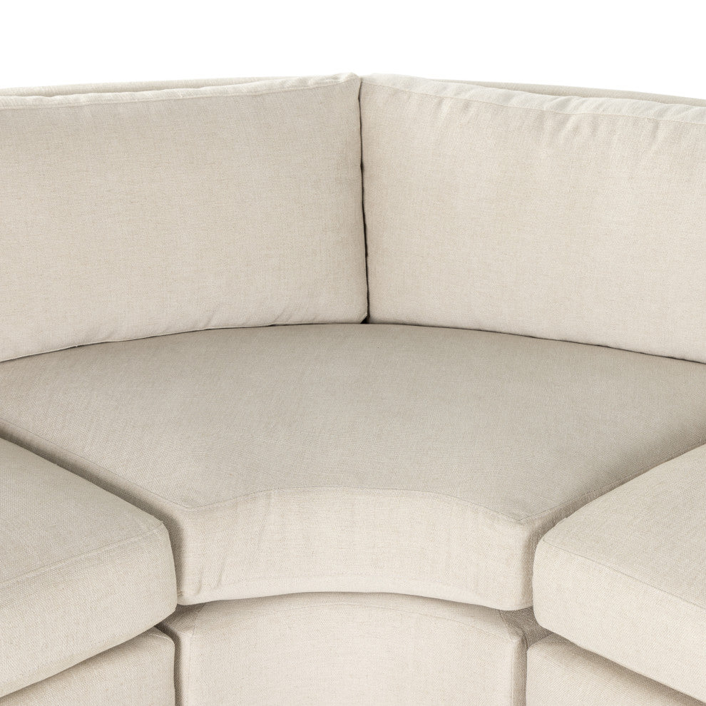 Albany 3pc Raf Sectional-Alcott Fawn