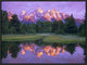 Grand Tetons At Schwabacher Landing, Grand Teton Np, Wyoming, 24"x18"