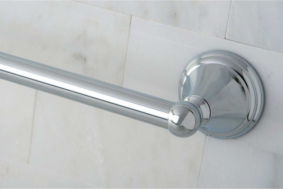 Kingston Brass 24" Towel Bar, Polished Chrome