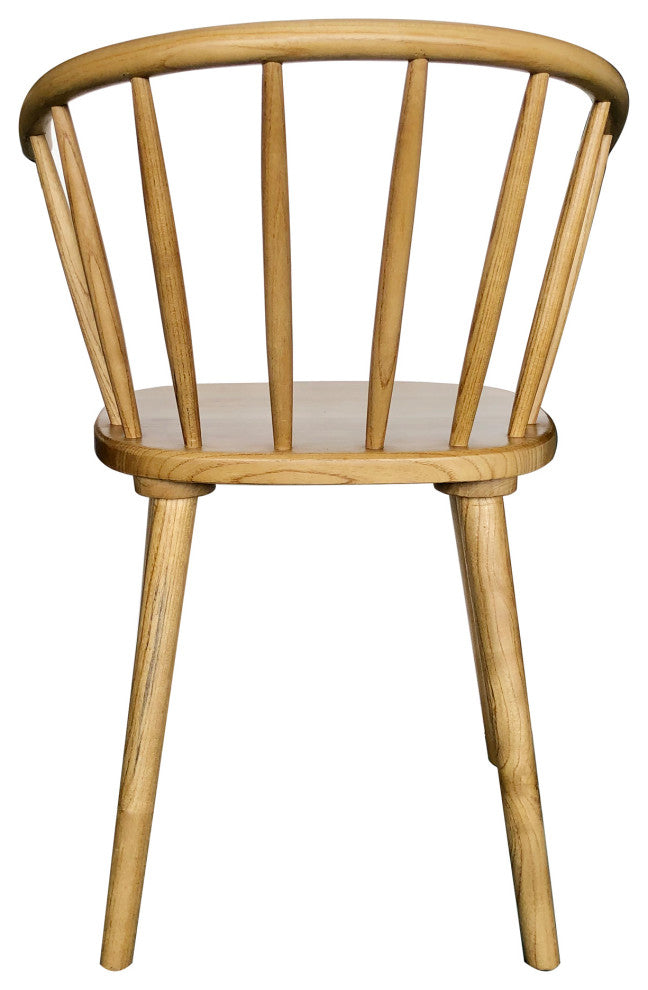 Scandinavian Norman Dining Chair - M2 - Natural