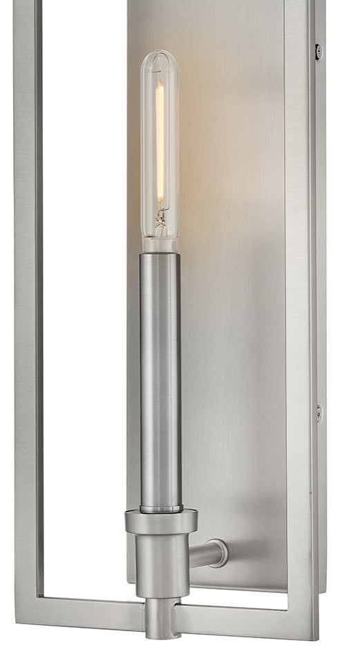 Lark Stassi Medium Single Light Sconce, Brushed Nickel