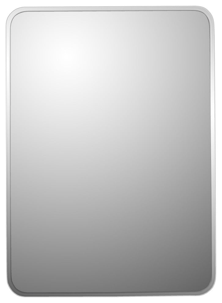 Round Corner Series Left Hinged Medicine Cabinet, 16"x22"