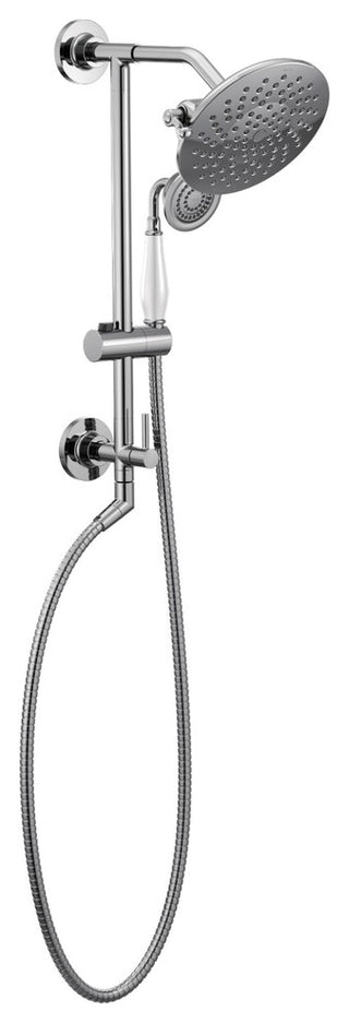 Moen Matte Black Shower Only, Chrome