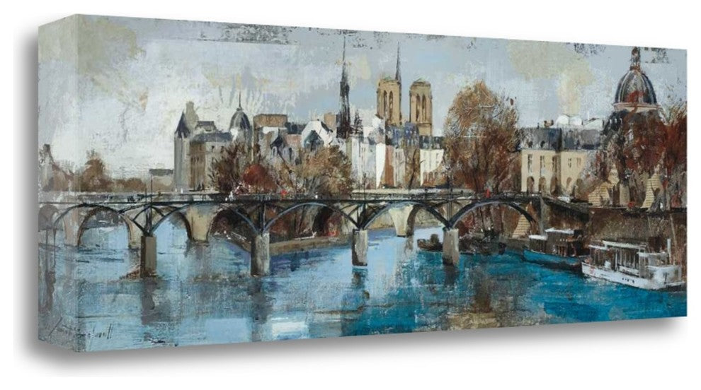 "Paris" By Marti Bofarull, Giclee Print on Gallery Wrap Canvas, Ready to Hang