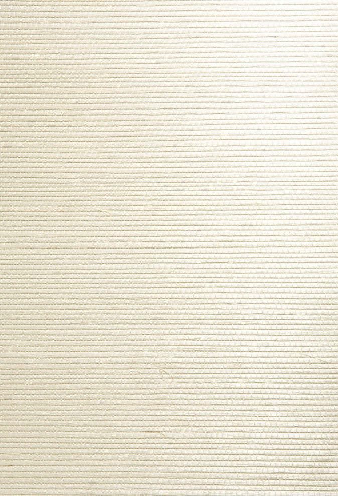 Ping Cream Grasscloth Wallpaper, Bolt