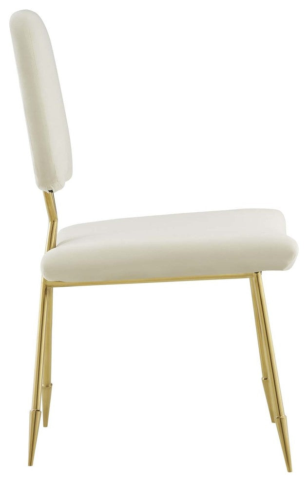 Ponder Dining Side Chair Set of 4, Ivory