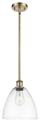 Innovations 516-1S-AB-GBD-92-LED 1-Light Mini Pendant, Antique Brass