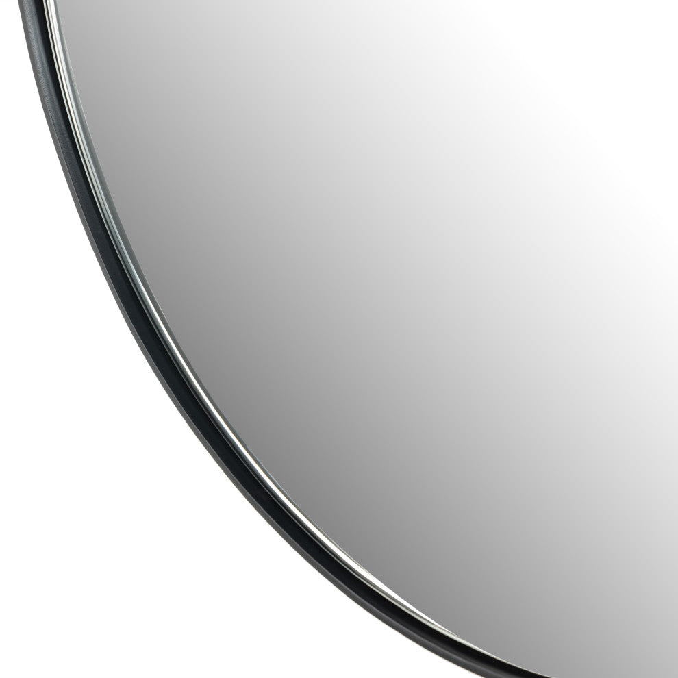 Chico Small Arch Mirror, Antiqued Iron