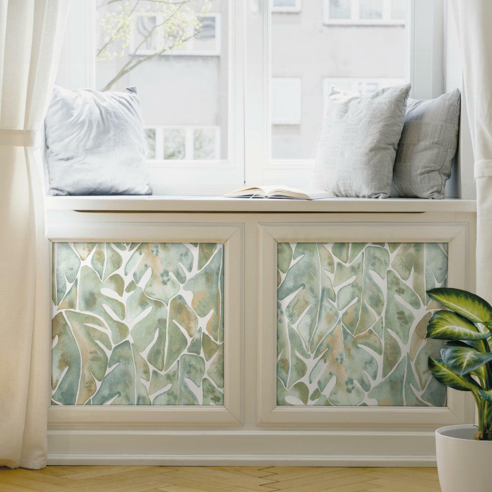 Cat Coquillette Philodendron Peel & Stick Wallpaper